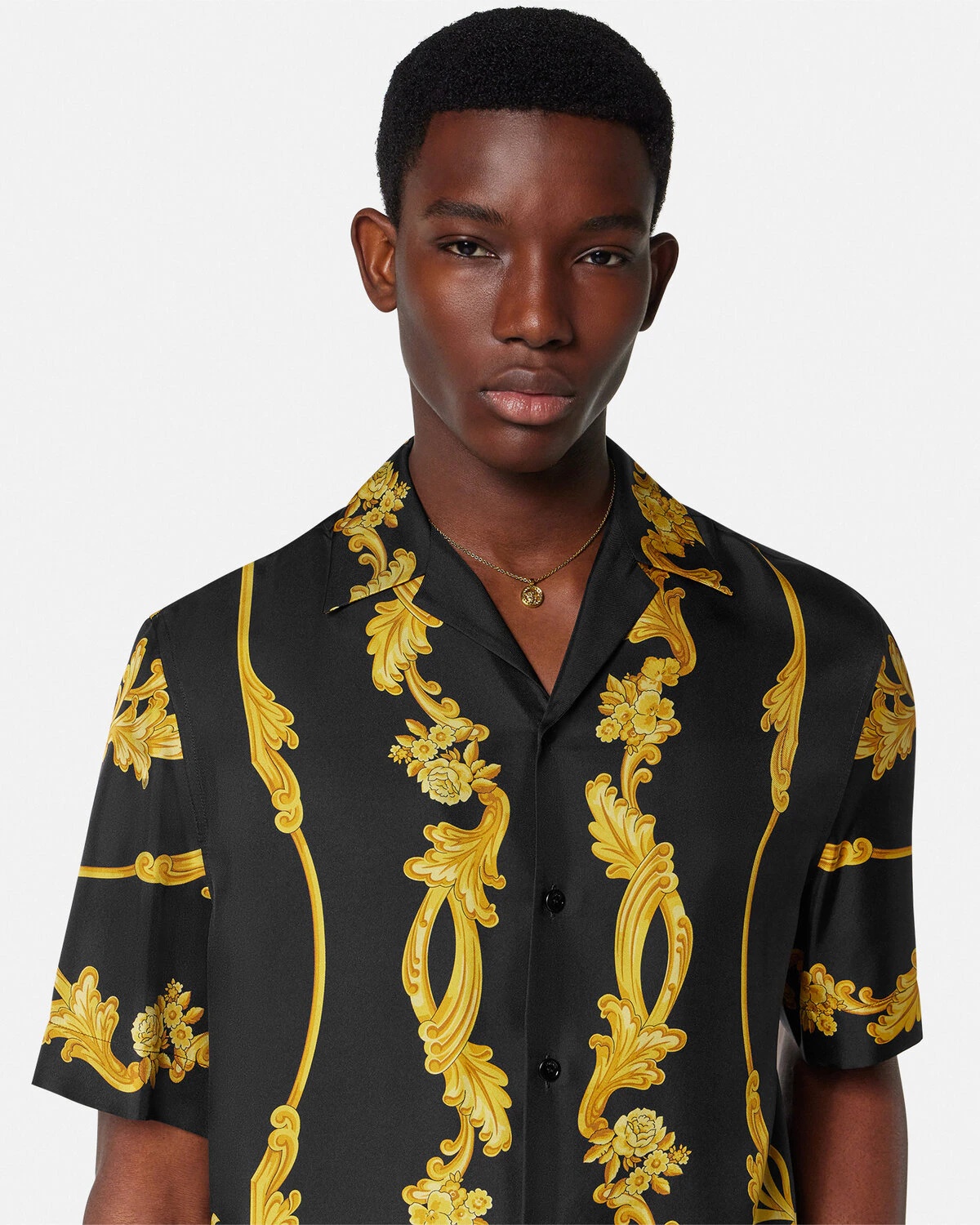 Cameo Silk Shirt - 3