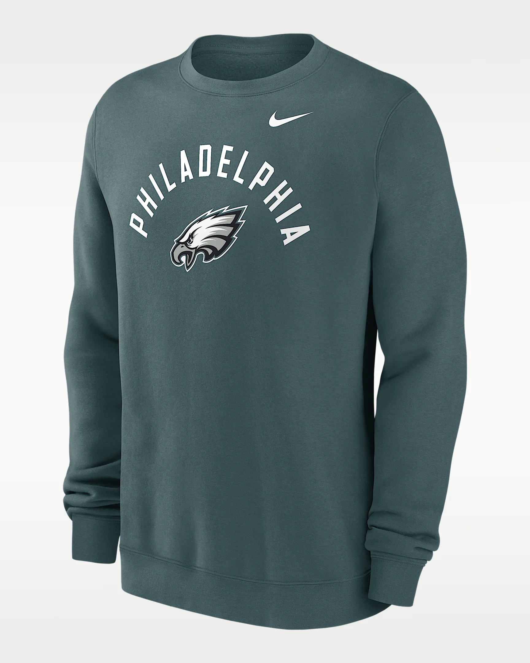 Philadelphia Eagles Club Men's Nike NFL Pullover Crew - 1