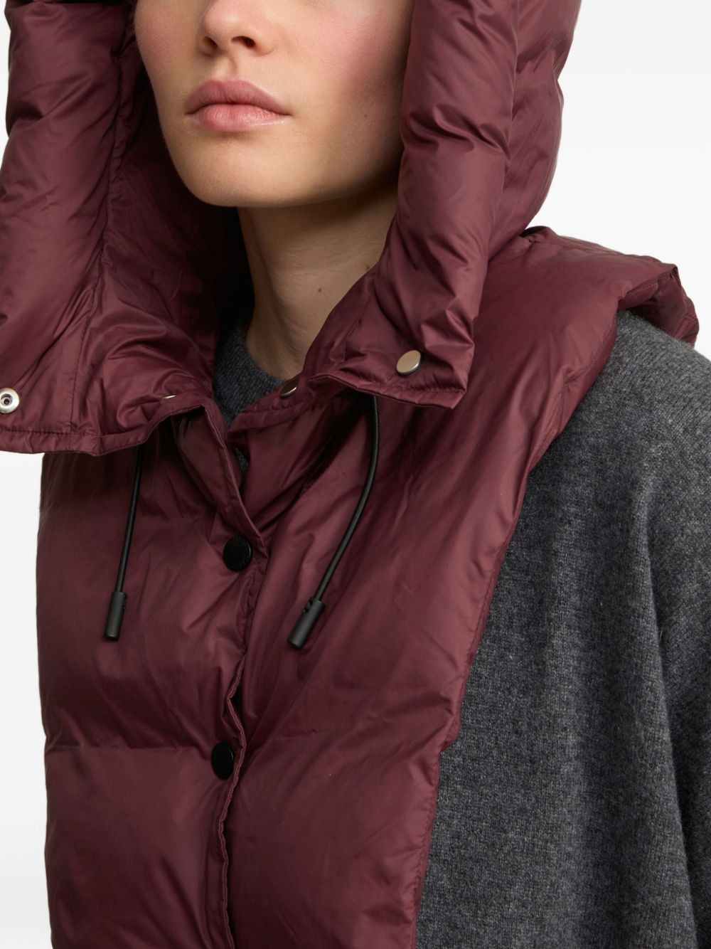 padded hood bib - 2
