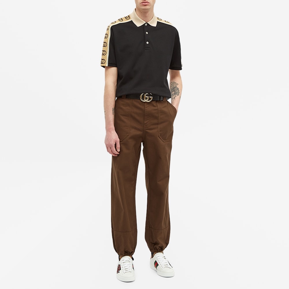 Gucci Logo Patch Loose Pant - 7