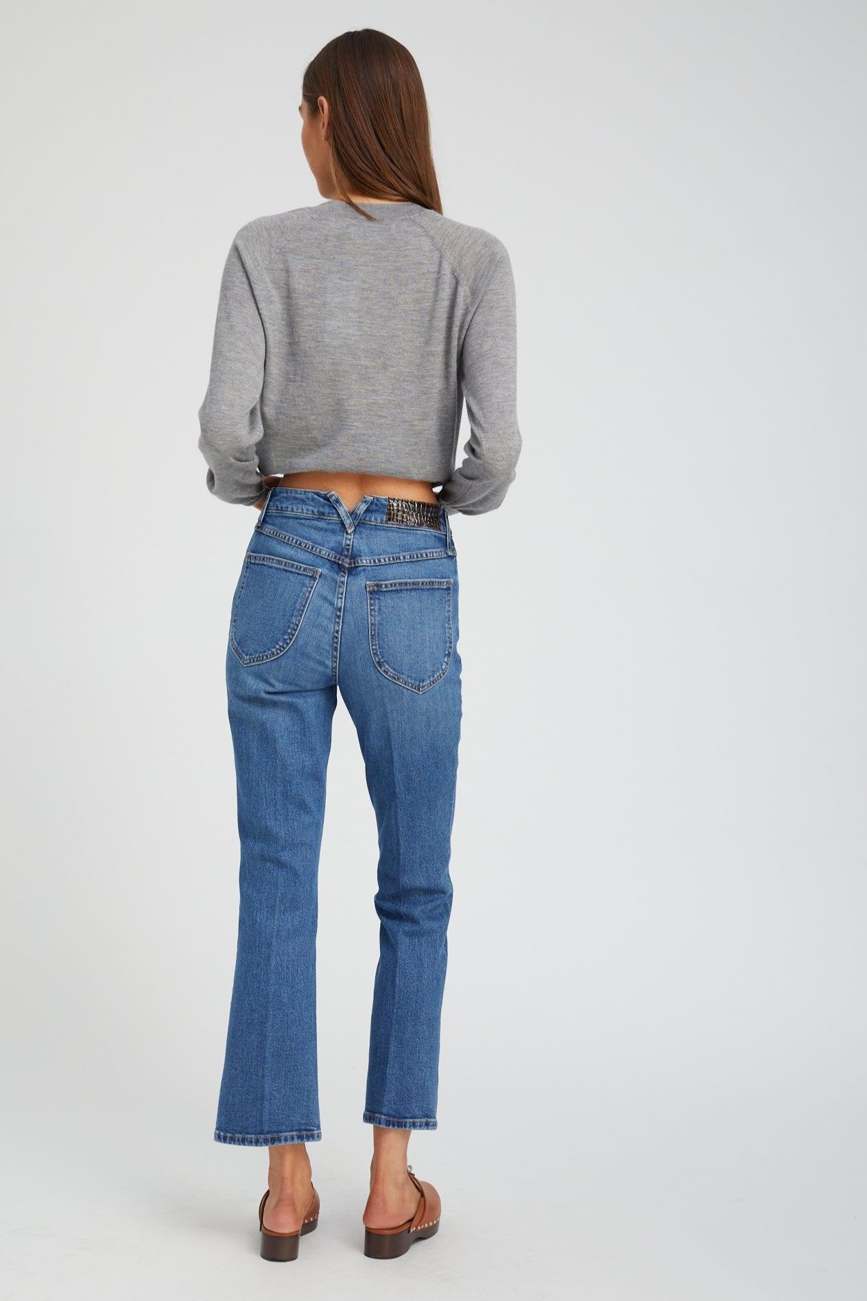 CHARLOTTE ANKLE FLARE DENIM - 4