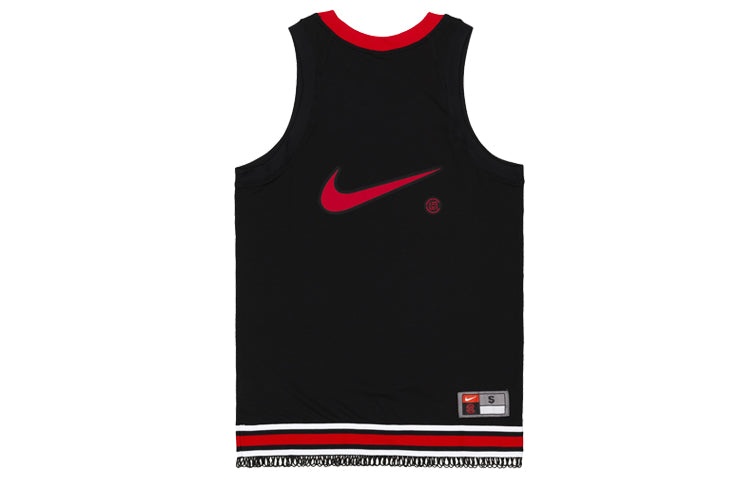 Nike x CLOT Crossover Chinese Style Printing Basketball Vest Black CQ9344-010 - 2