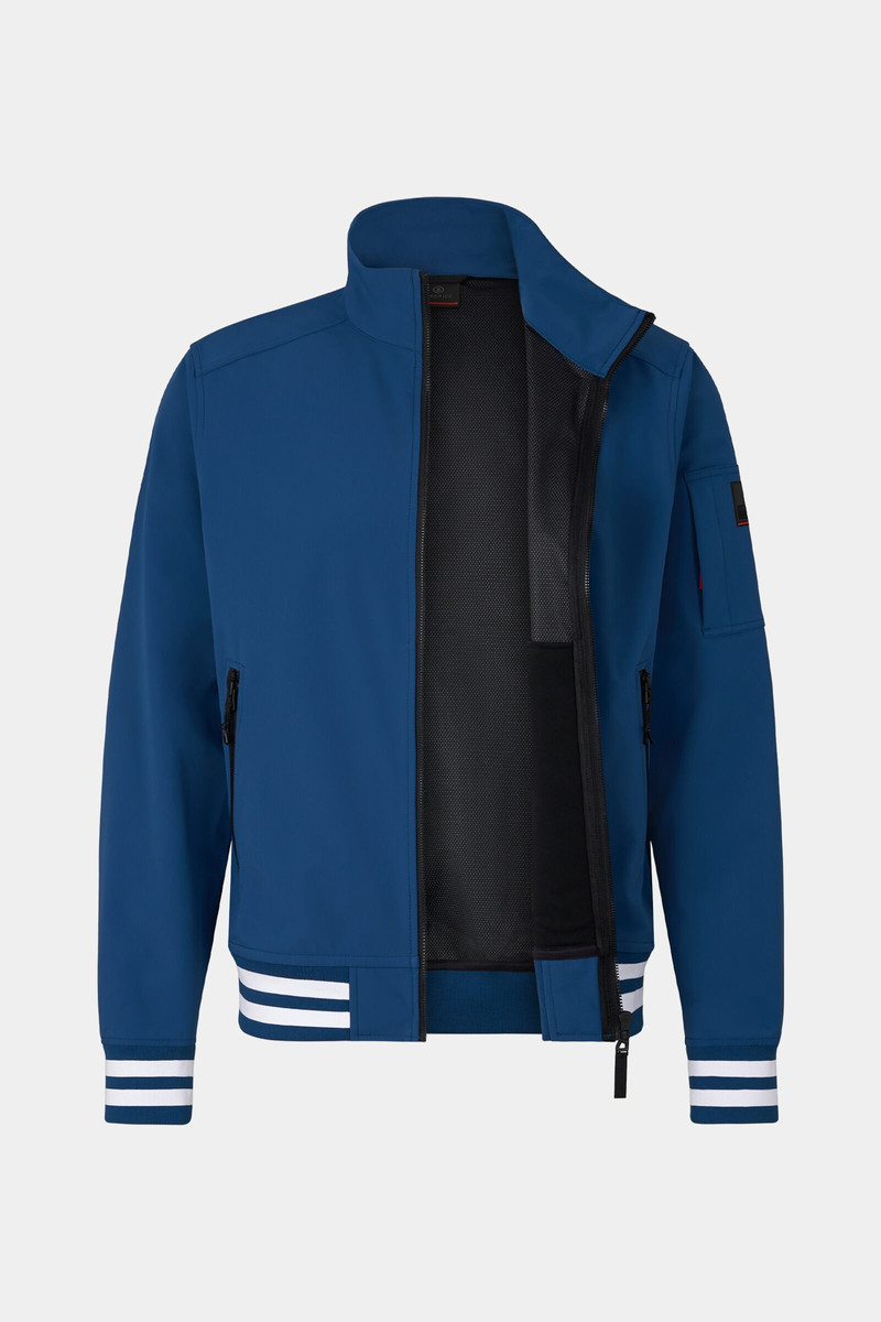 Simeon Softshell jacket in Blue 7