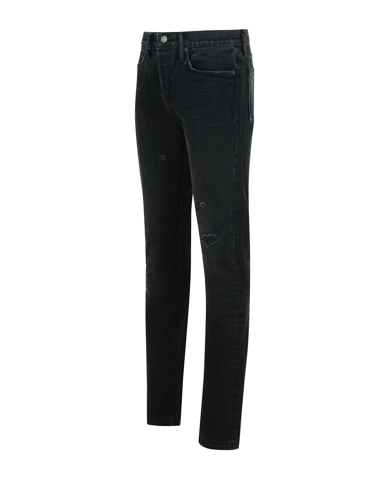 Black Denim Jeans - 2