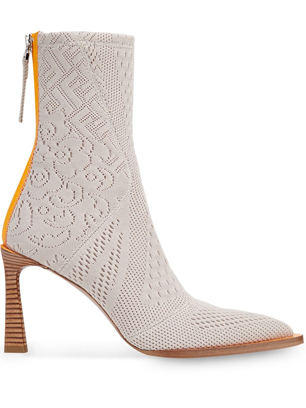 FFrame jacquard pointed-toe ankle boots - 1