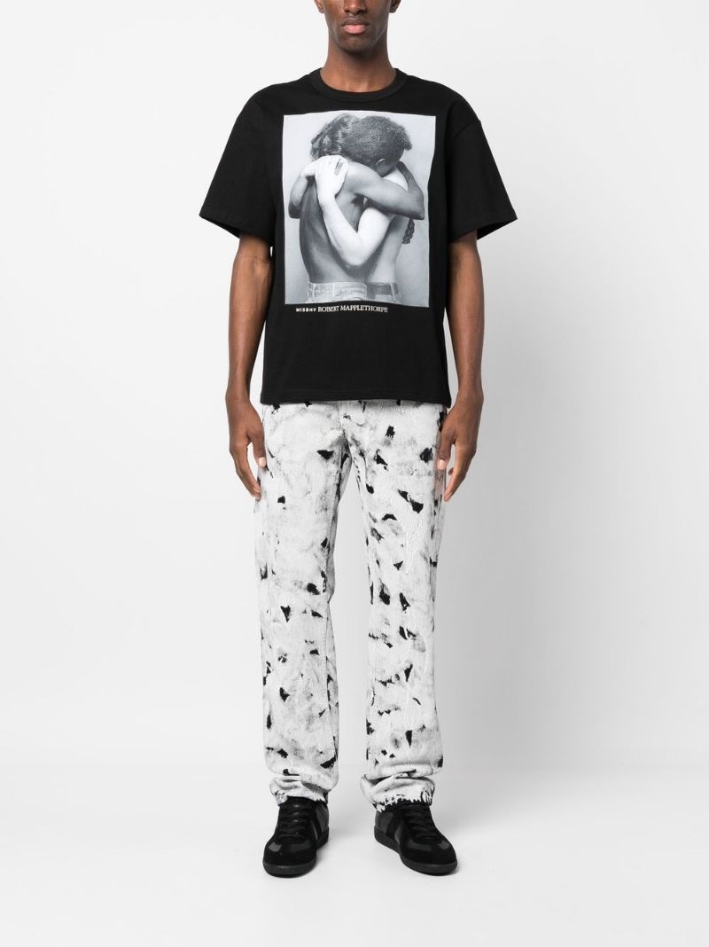 graphic-print short-sleeve T-shirt - 2