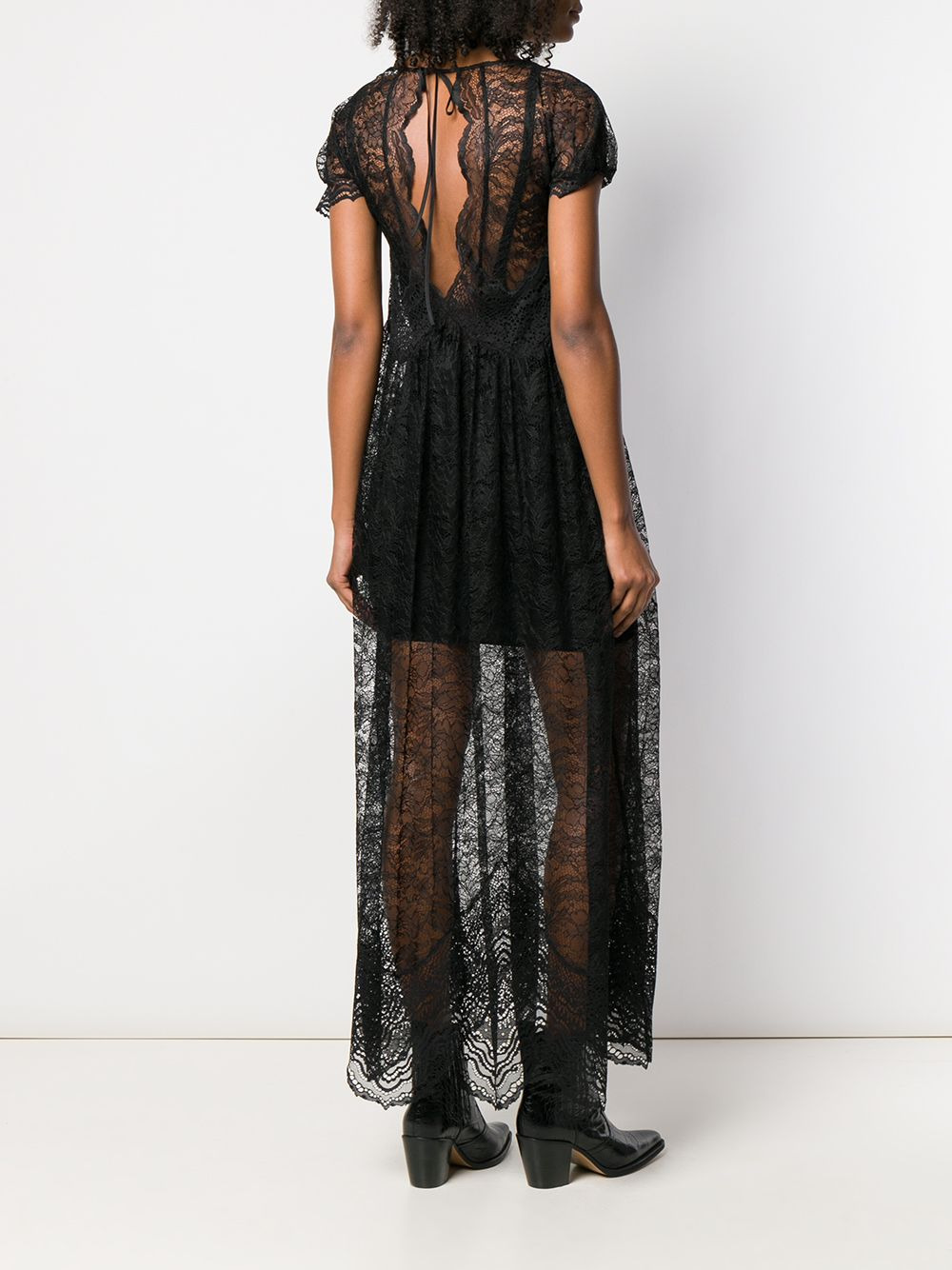 lace maxi dress - 4