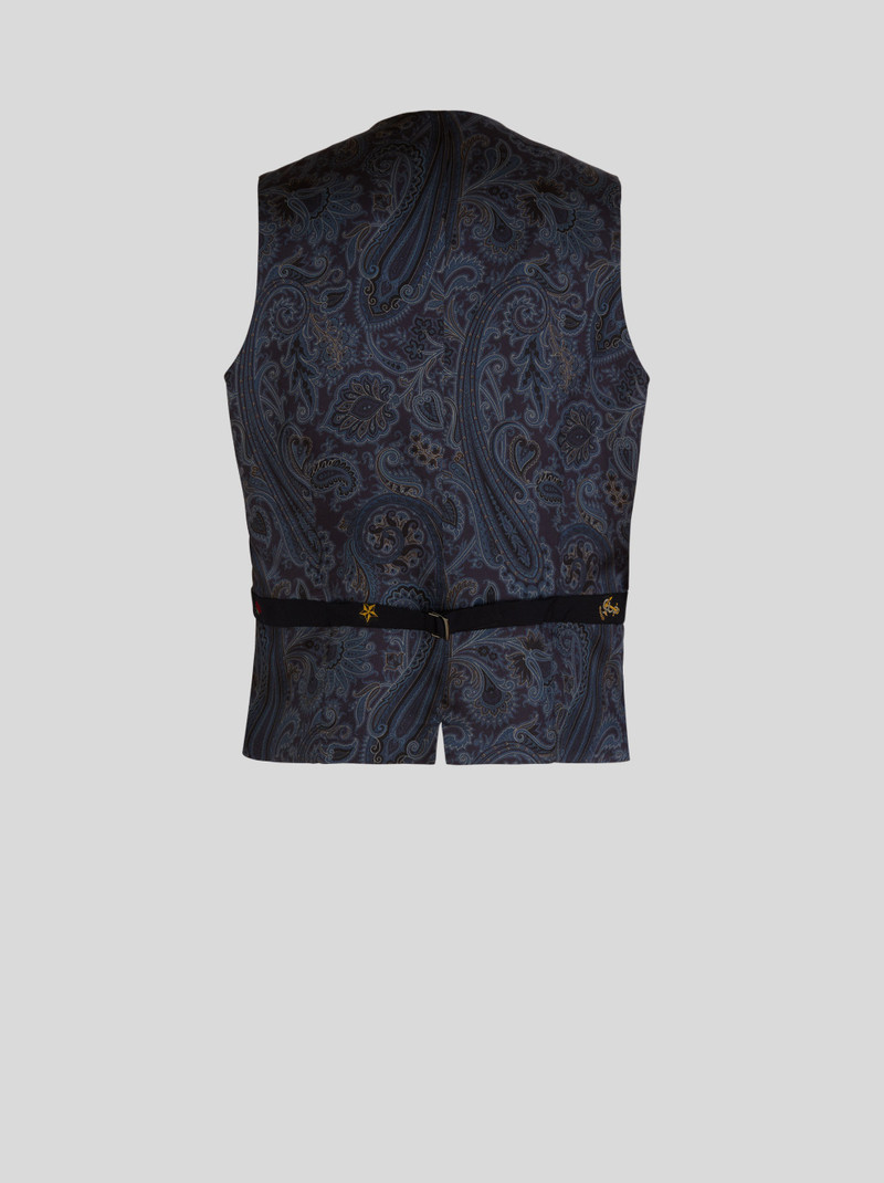 Etro JACQUARD GILET outlook