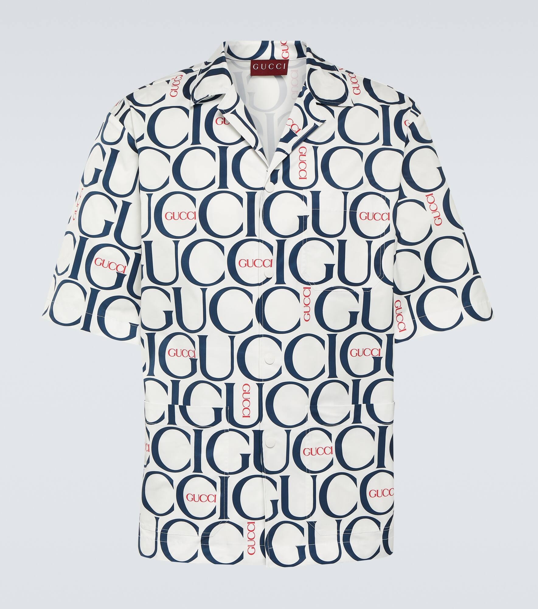 Logo bowling shirt - 1