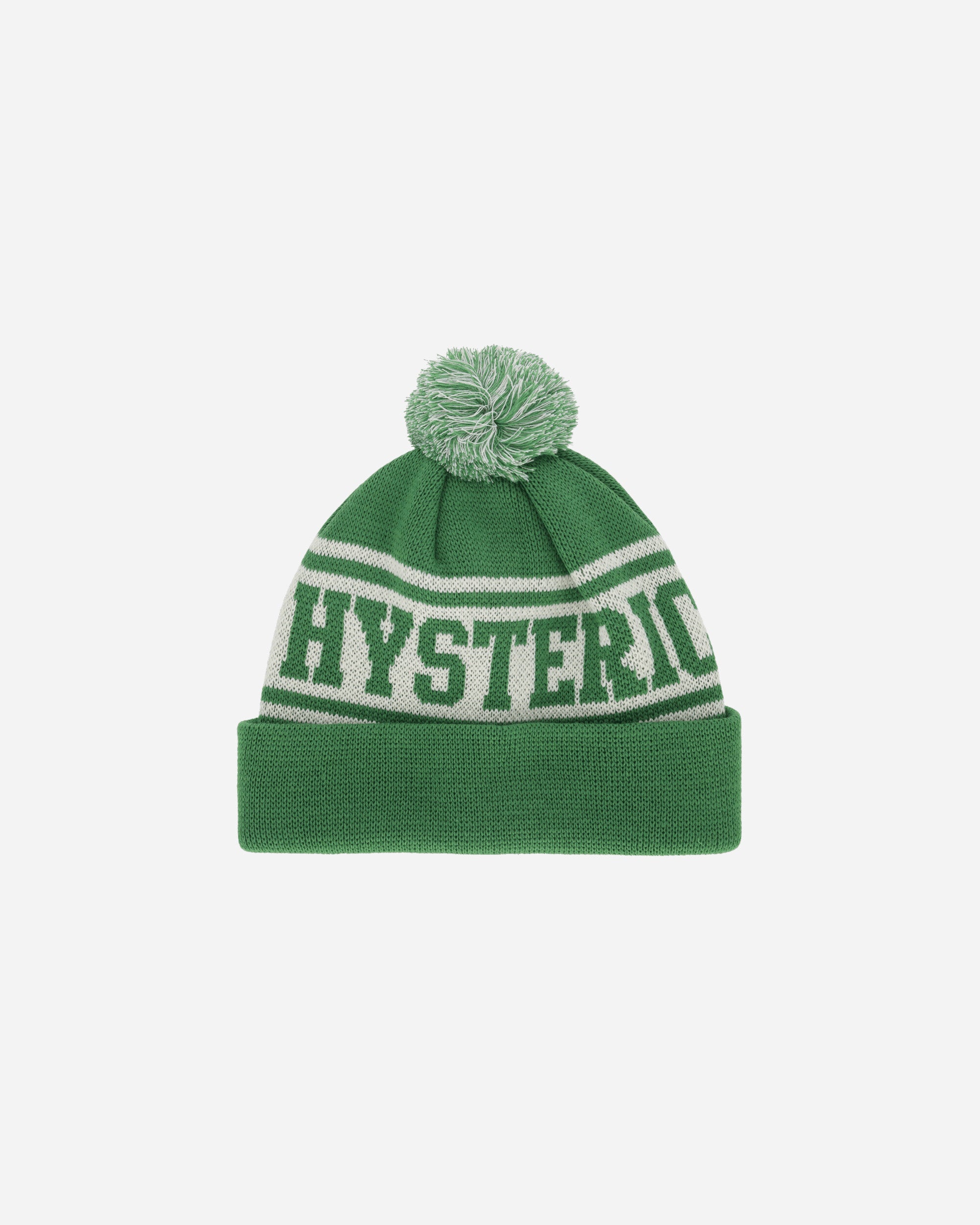 Hysteric Logo Beanie Green - 2