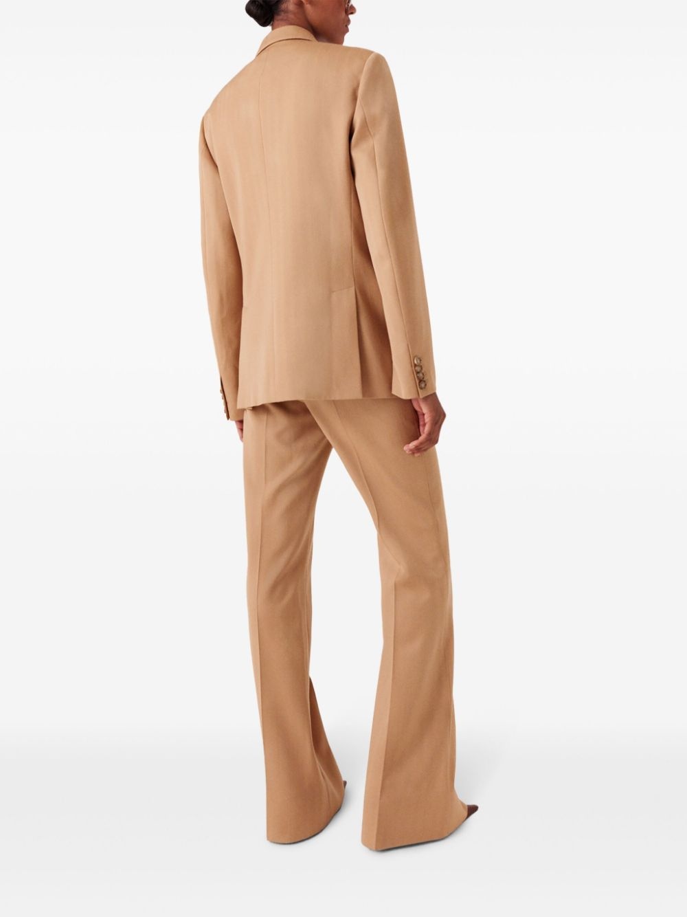 low-rise striped trousers - 4