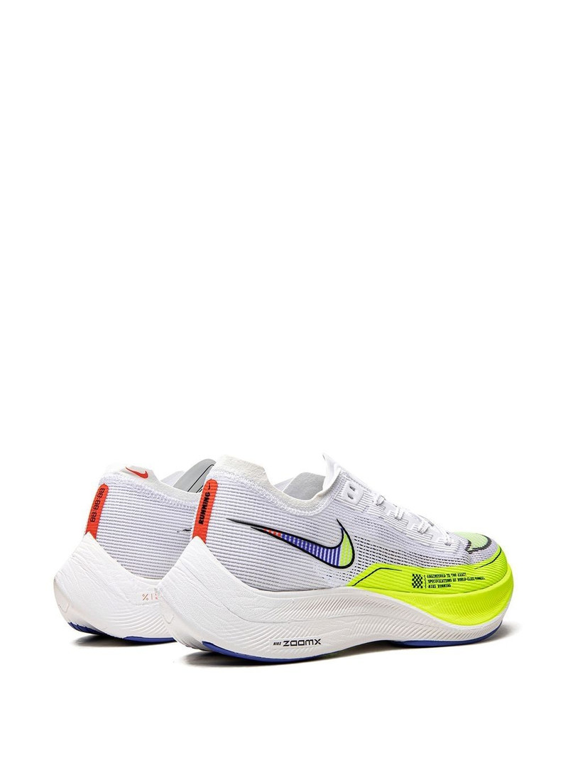 Zoomx Vaporfly Next% 2 "White/Black-Volt-Racer Blue-Br" sneakers 3