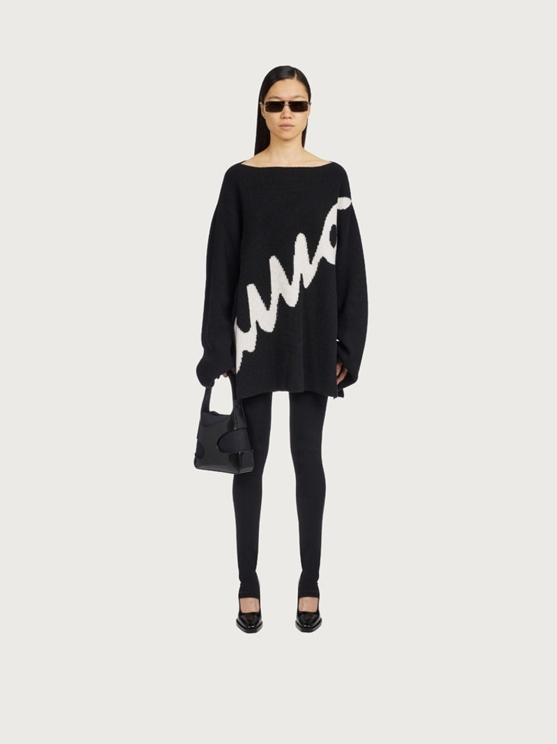 FERRAGAMO SHOULDER BAG WITH CUT-OUT DETAILING (S) outlook