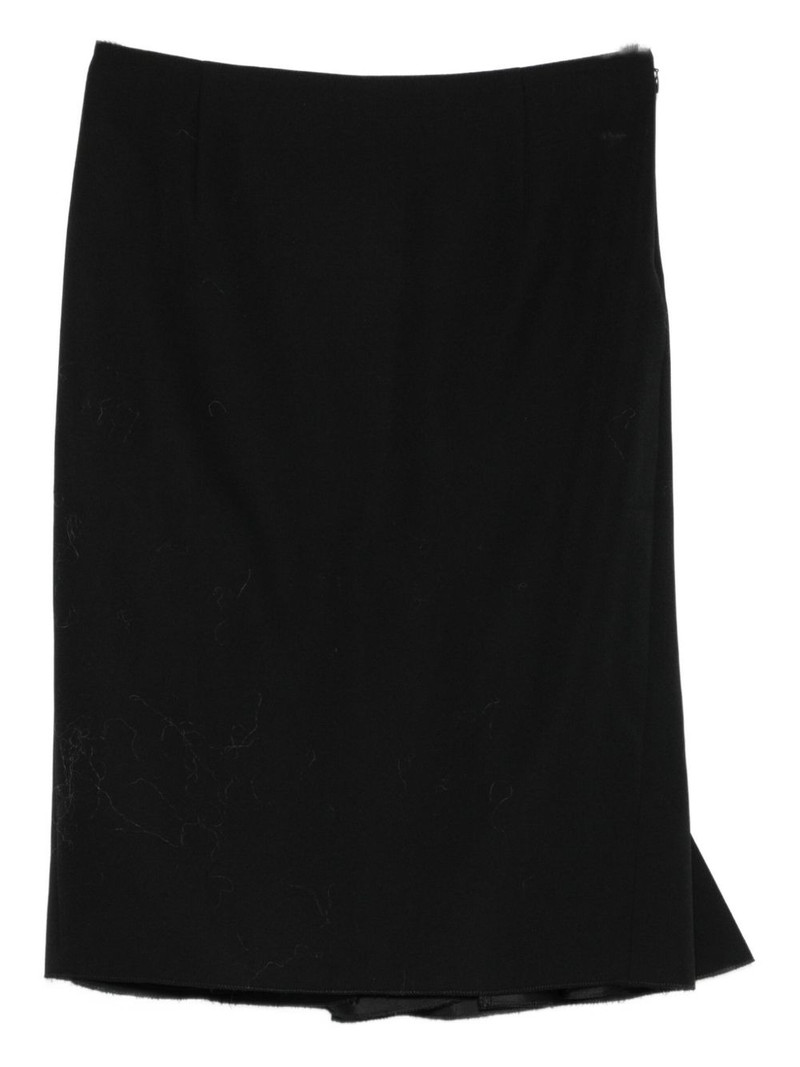 asymmetric midi skirt 1