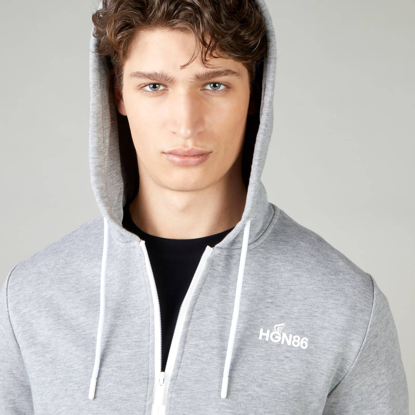 Hooded Sweatshirt Grey - 11