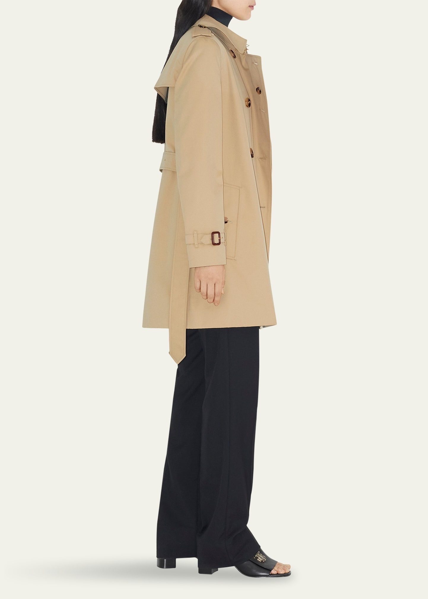 Kensington Quilted Short Org 2 Coat with Hood - 4