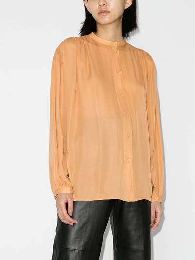 KHAITE Denny buttoned blouse outlook