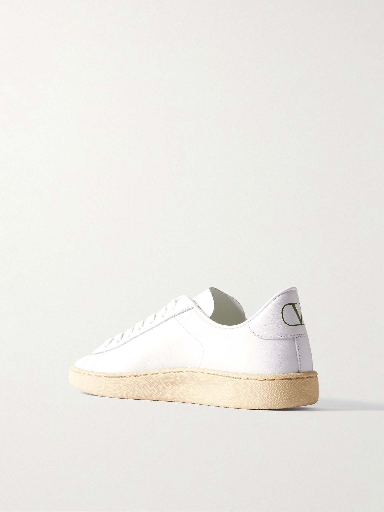 Royco Leather Sneakers White - 4