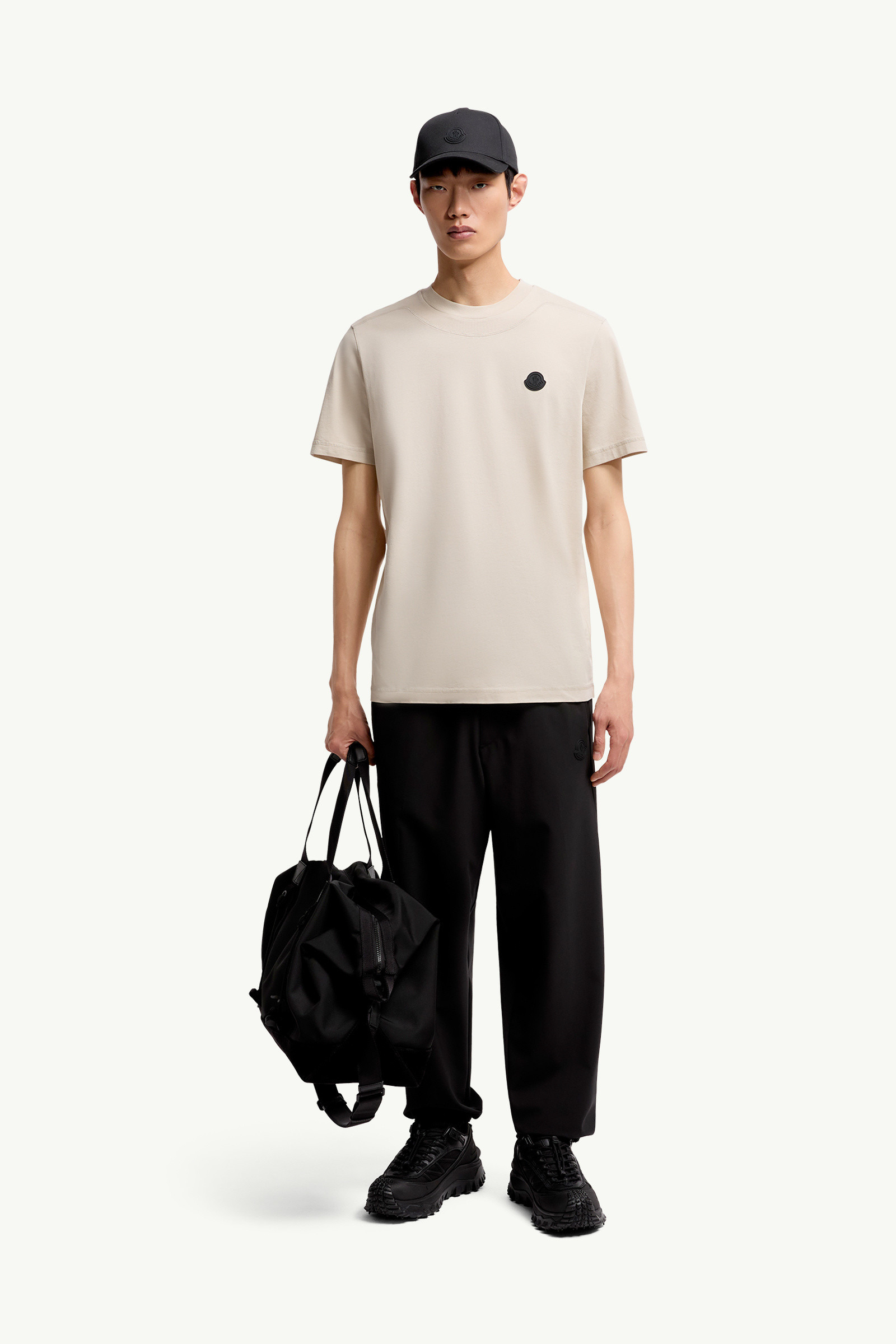 Logo Patch Cotton T-Shirt - 2