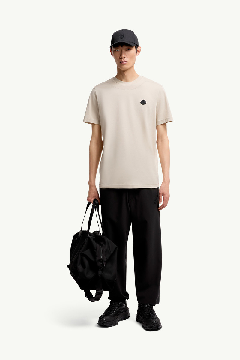 Moncler Logo Patch Cotton T-Shirt outlook