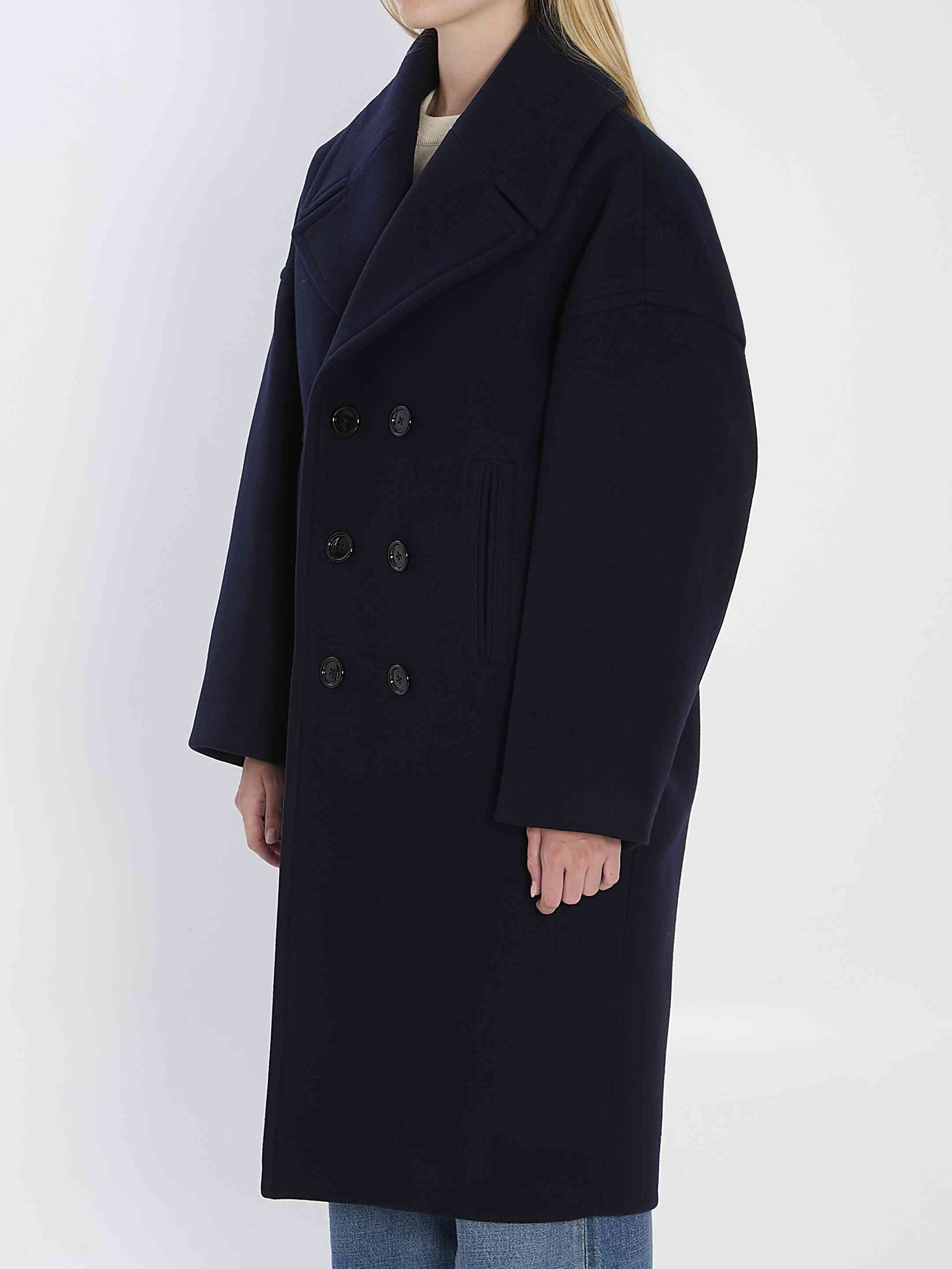 Celine Women Long Peacoat - 2