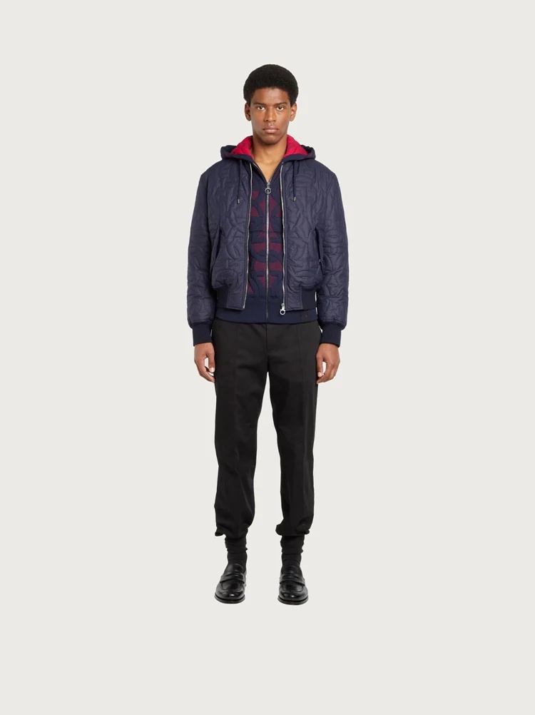 QUILTED GANCINI BLOUSON - 7