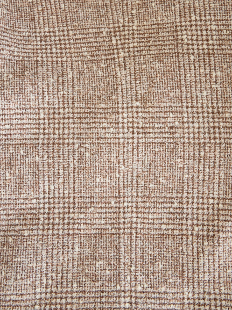 WOOL JACKET WITH CHECK WORKING - 8