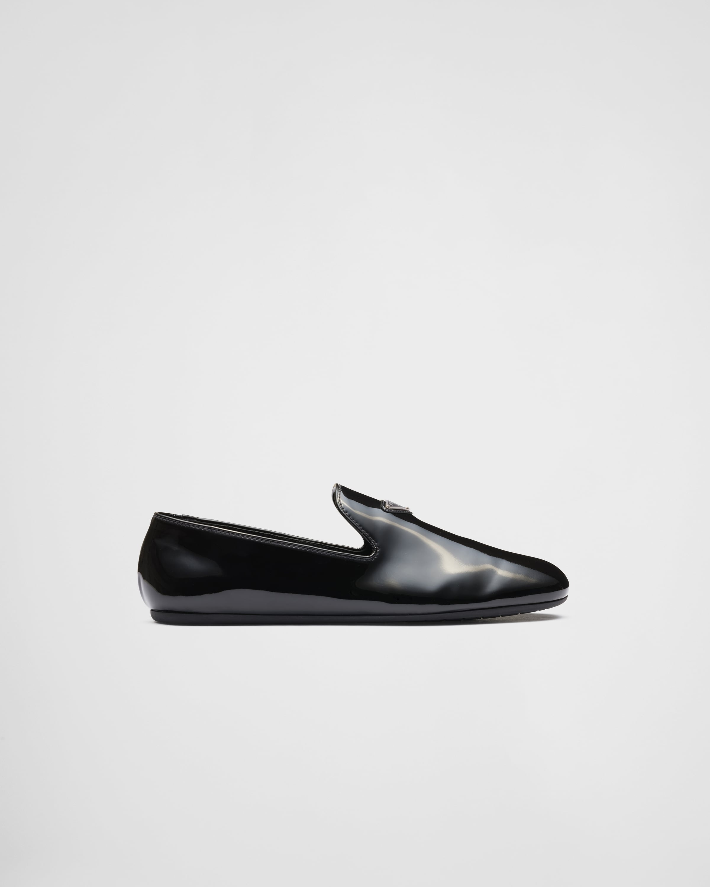 Patent leather slip-on shoes - 2