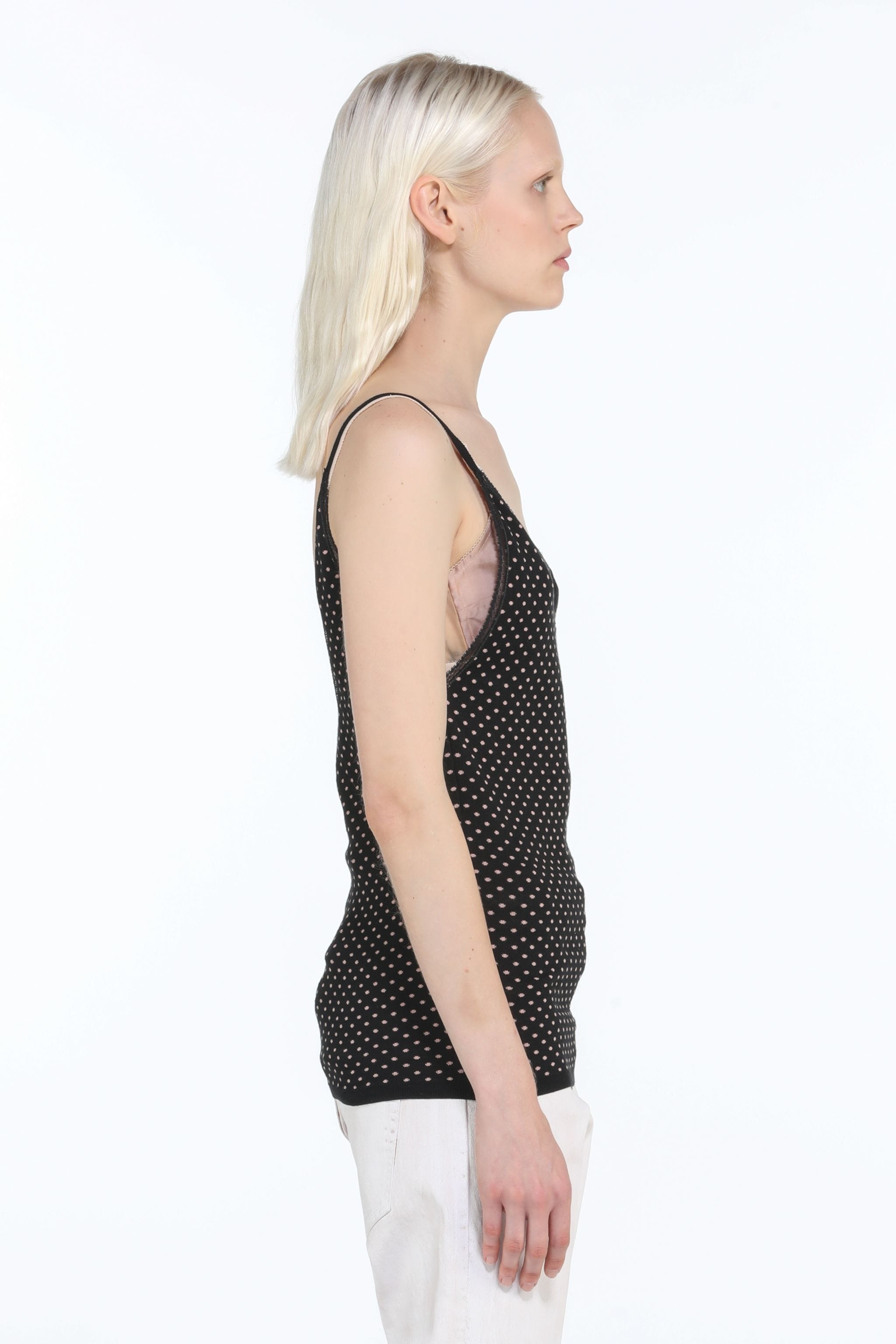 POLKA DOT TANK TOP - 3