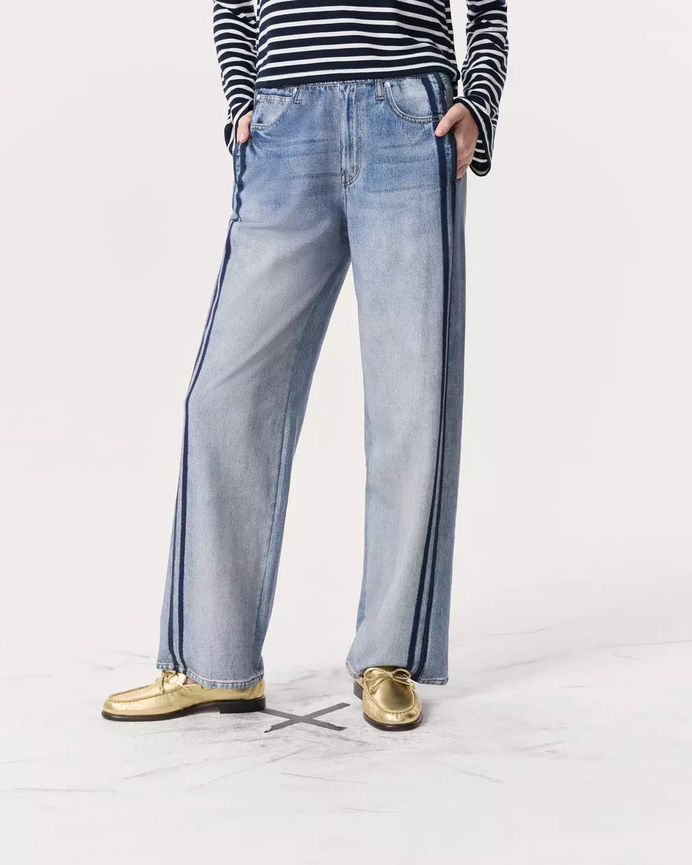 Miramar Wide Leg Track Pants - 2