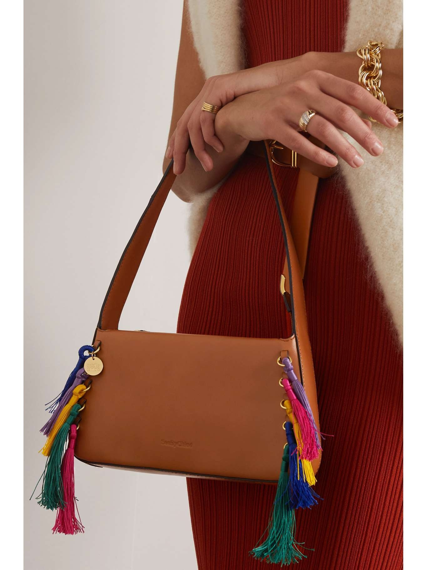 Tilda leather shoulder bag sale