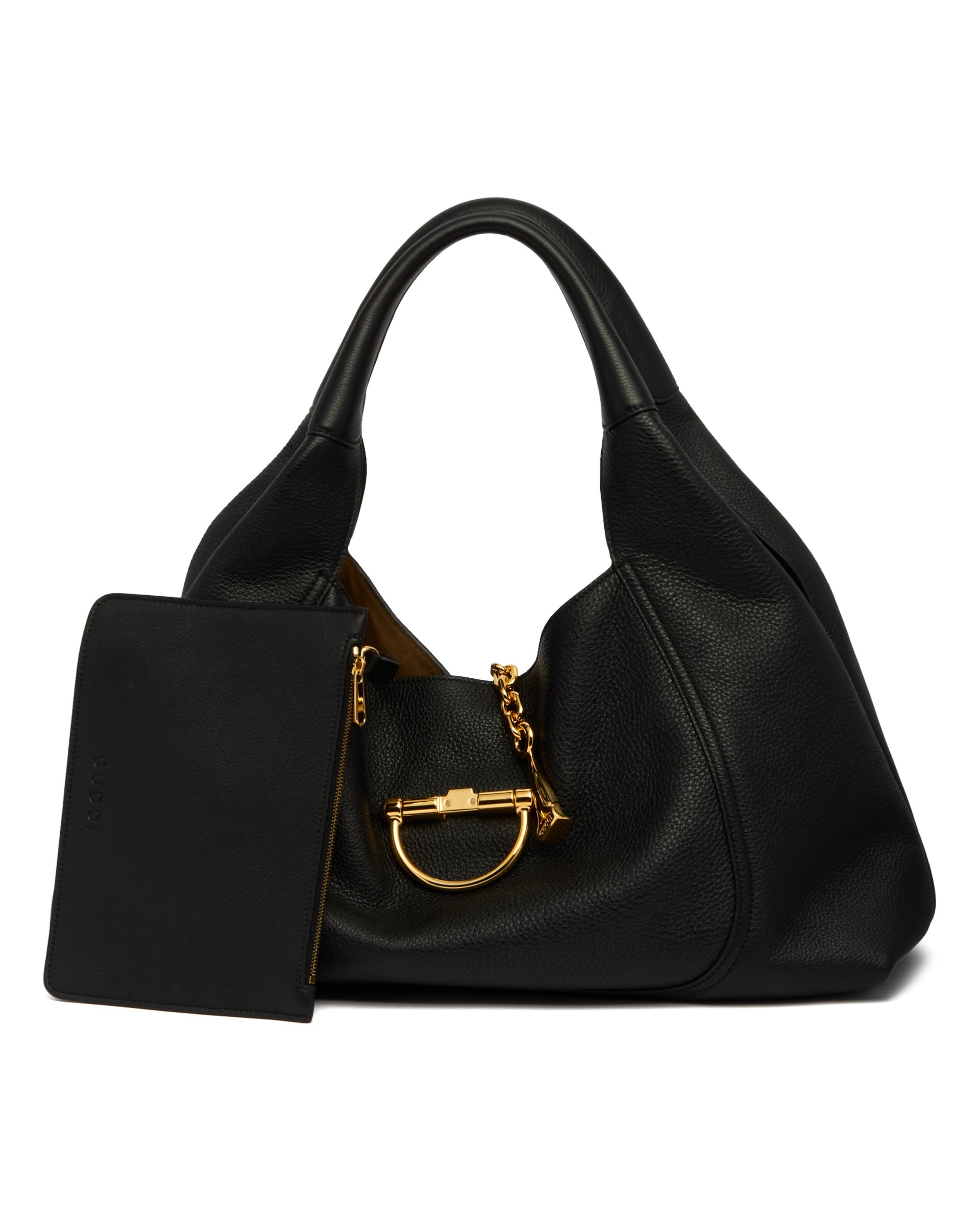 Black Softbit Maxi Shoulder Bag - 5