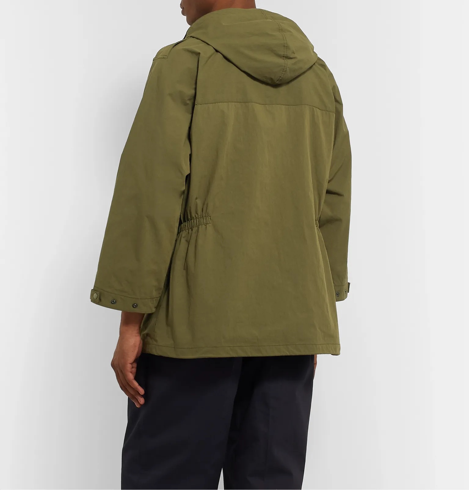 Nylon Hooded Parka - 5