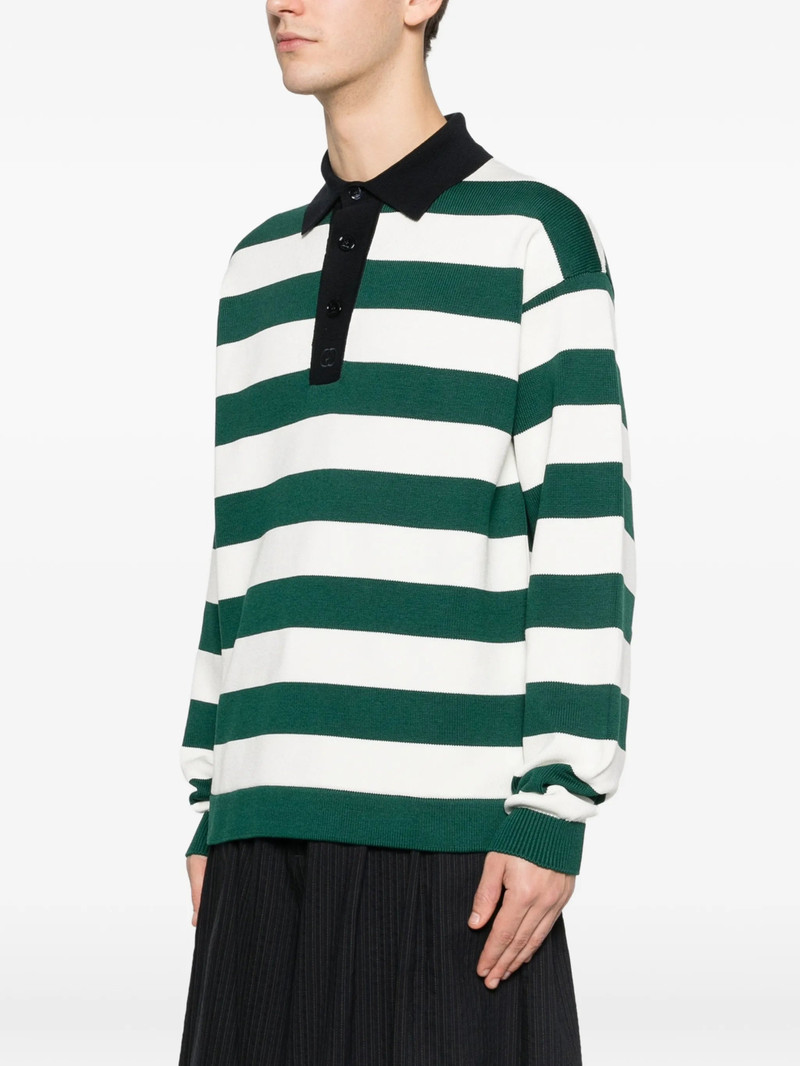 GUCCI Gucci Striped Polo Shirt outlook