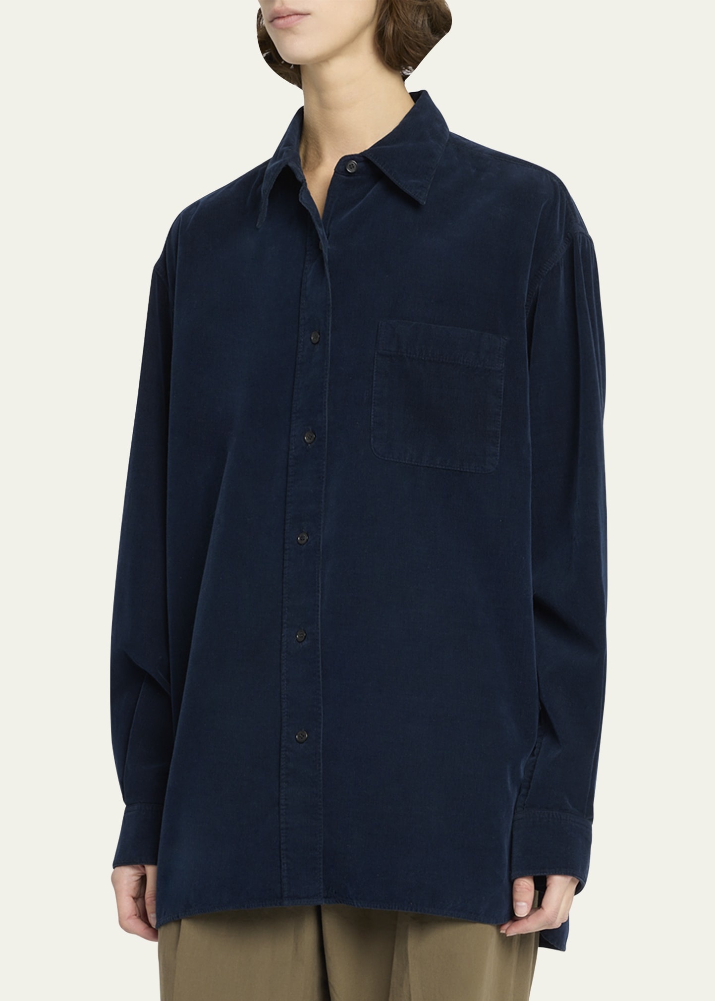Nesson Button Down Silk Shirt - 4