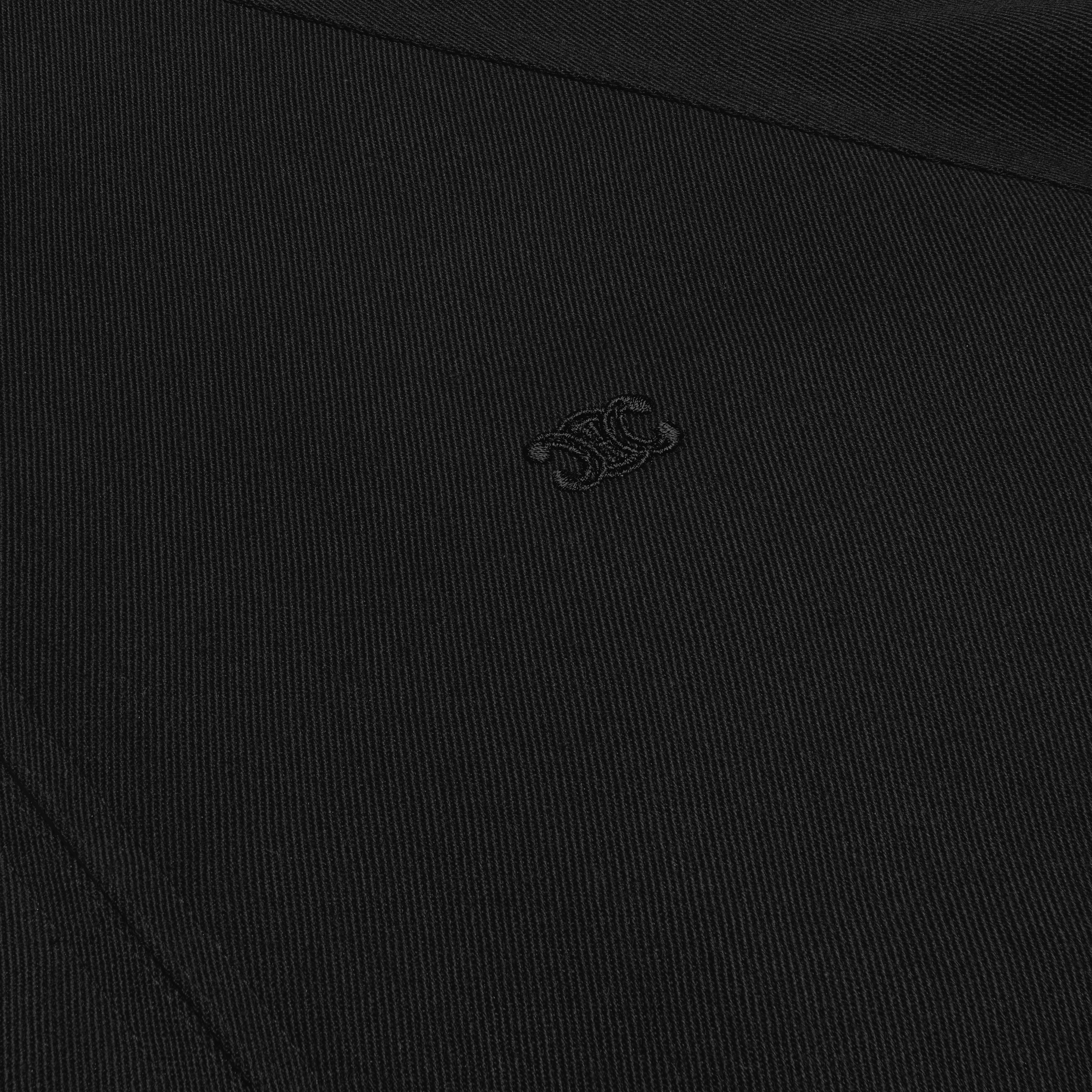 triomphe blouson jacket in wool gabardine - 4