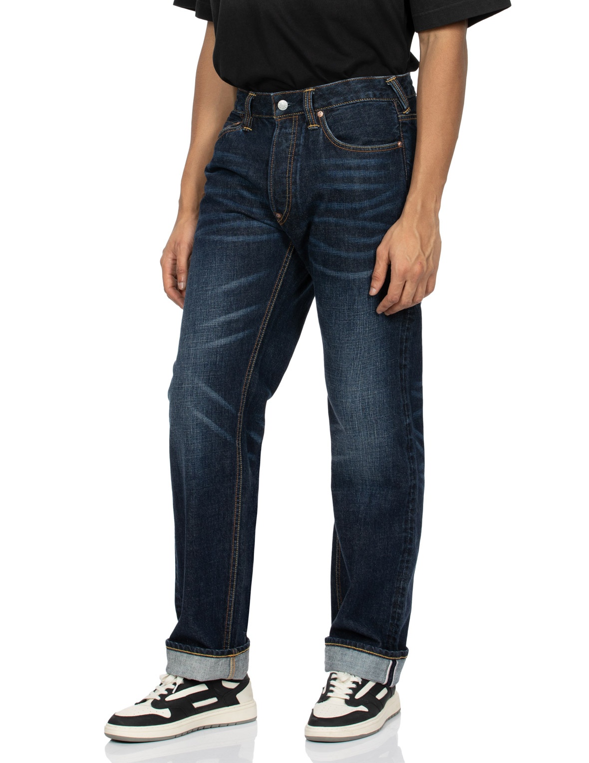 DAICOCK PRINT BAGGY-FIT JEANS #2000 - 7