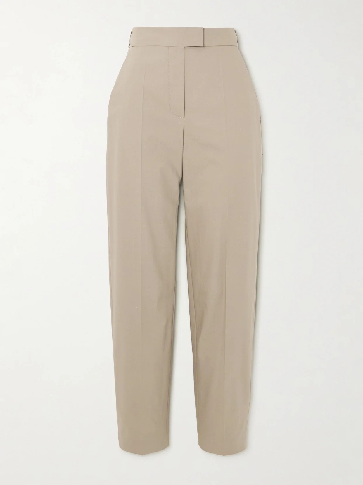 Cotton-blend Twill Tapered Pants - 1