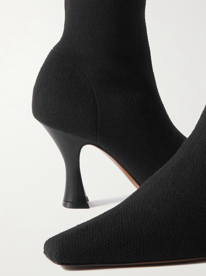 Ran Stretch-knit Knee Boots 4