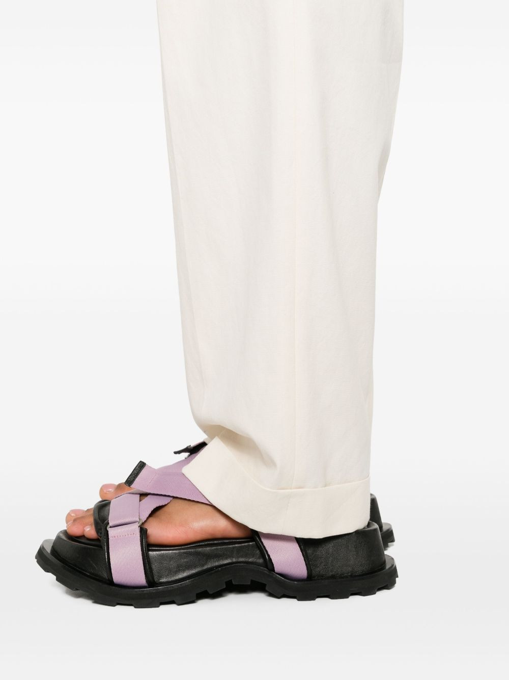 straight-leg trousers - 5