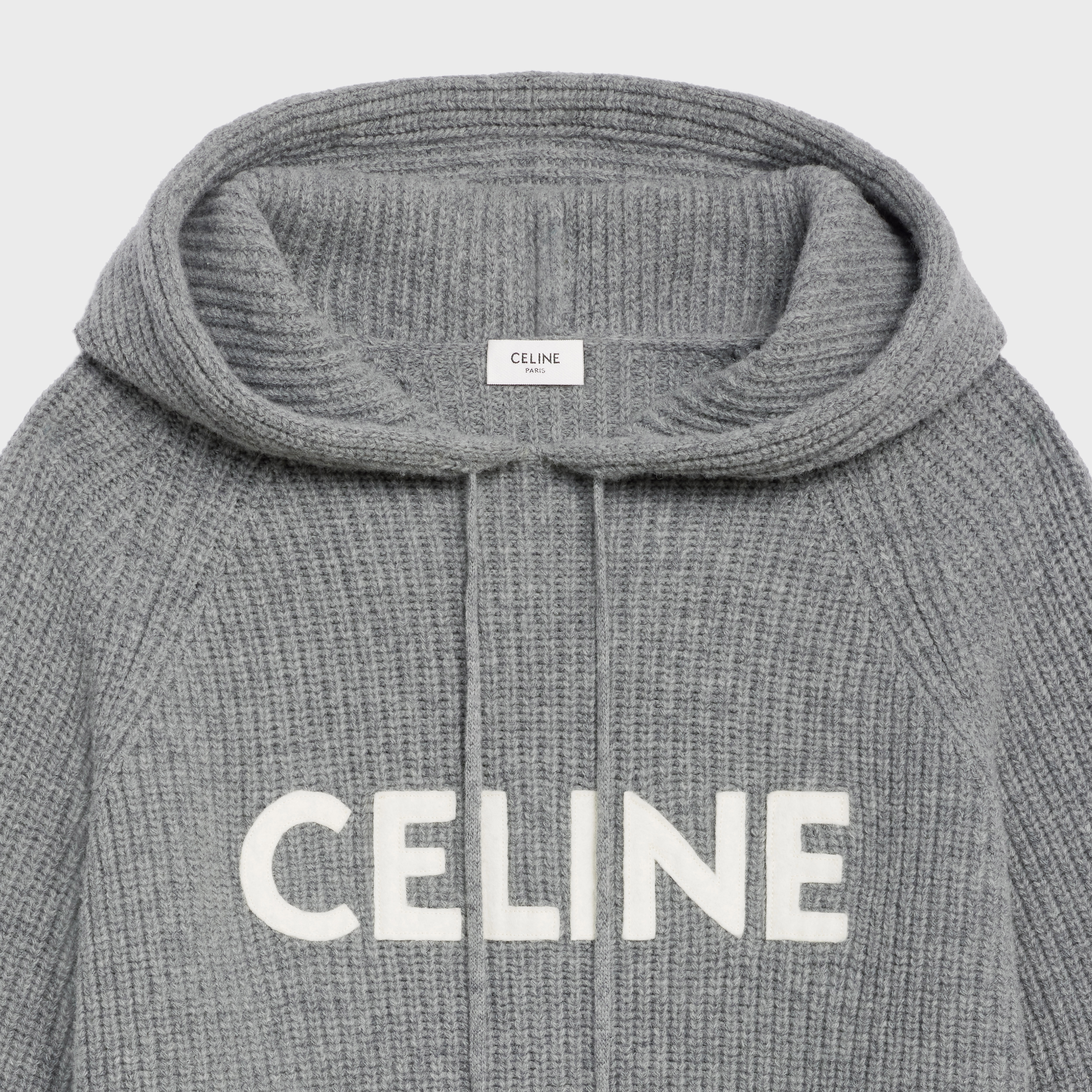 CELINE SWEATER WITH HOOD IN WOOL - 2