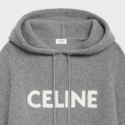 CELINE CELINE SWEATER WITH HOOD IN WOOL outlook