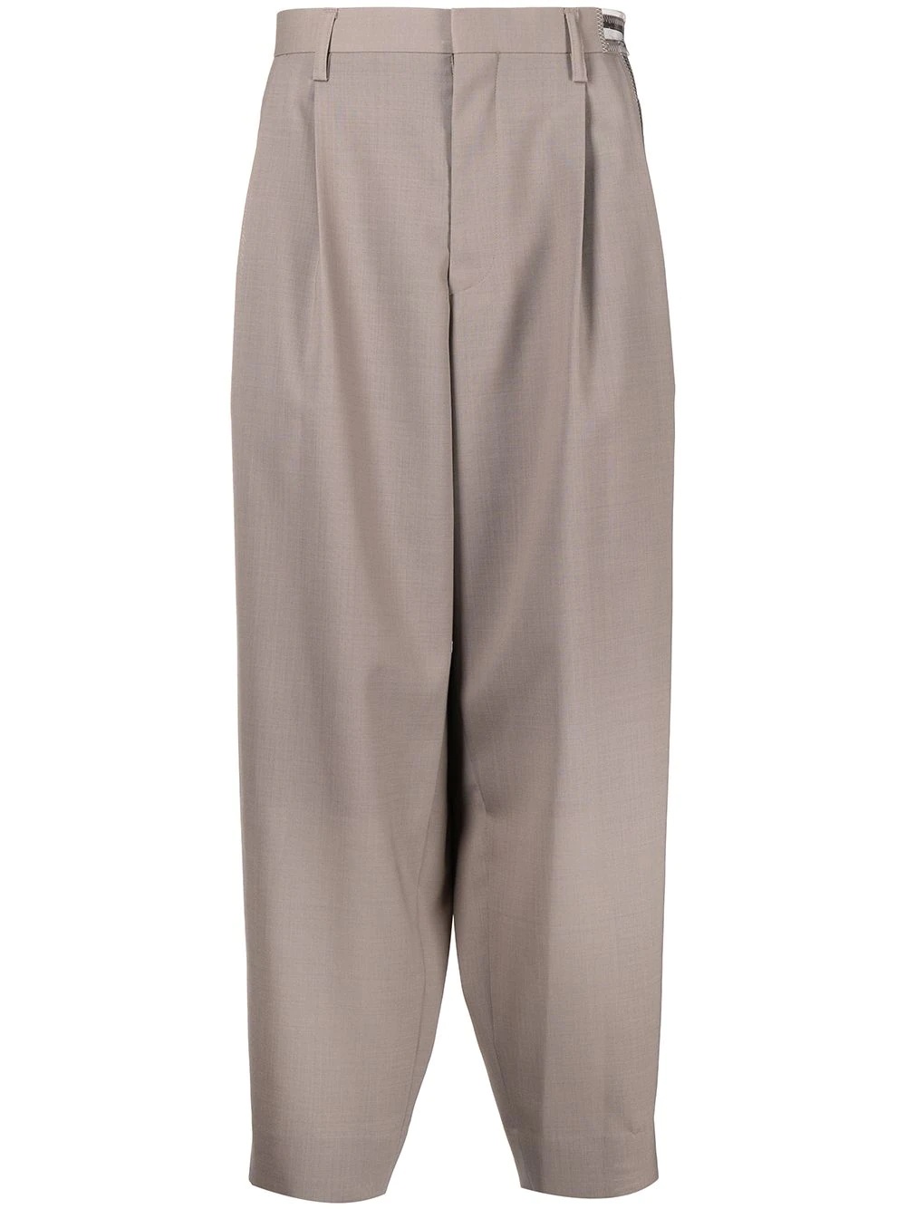 cropped tailored trousers - 1