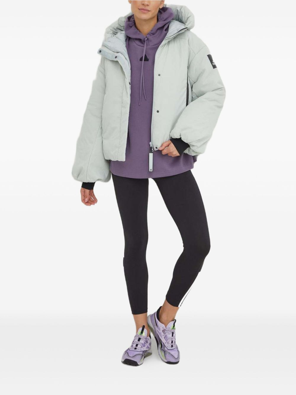 Myshelter hooded puffer jacket - 2