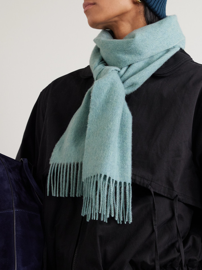 Johnstons of Elgin Fringed Cashmere Scarf outlook