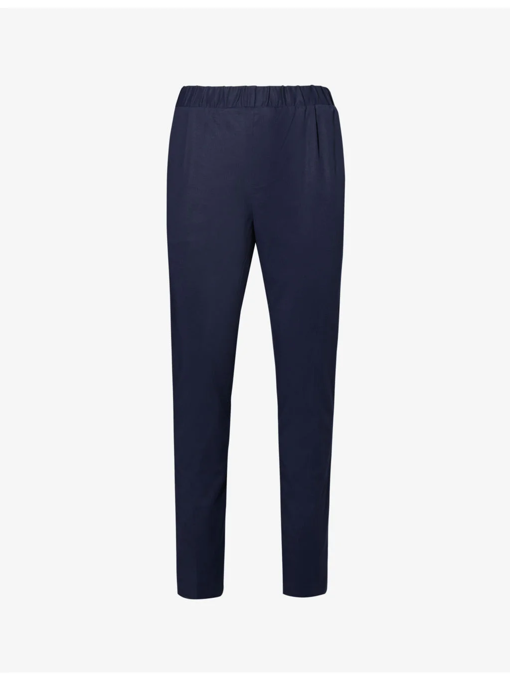 Snider elasticated-waistband tapered-leg regular-fit stretch-woven trousers - 1