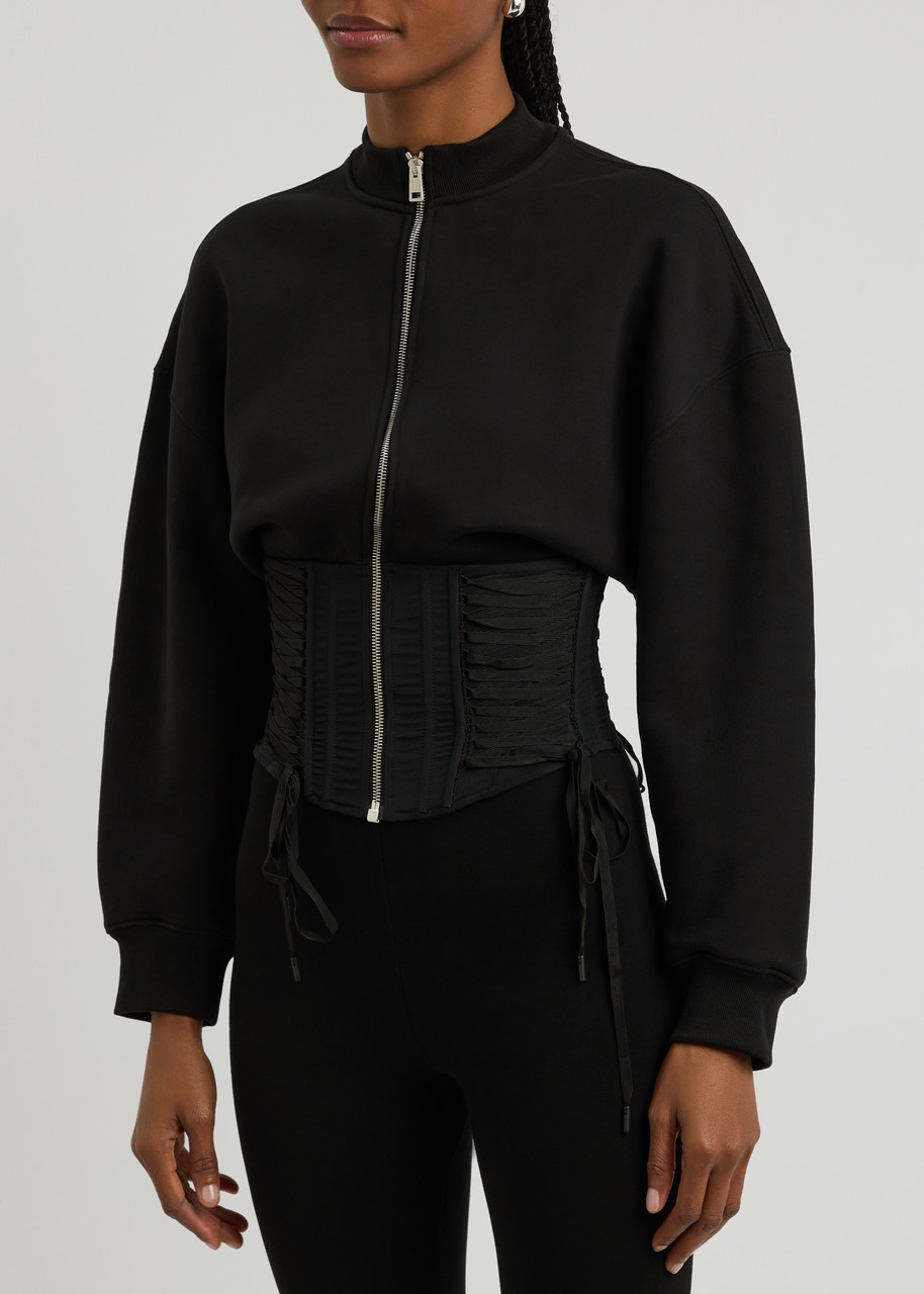 Mugler Corset Cotton Sweatshirt - 2