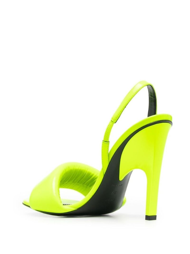 slingback open-toe sandals - 3