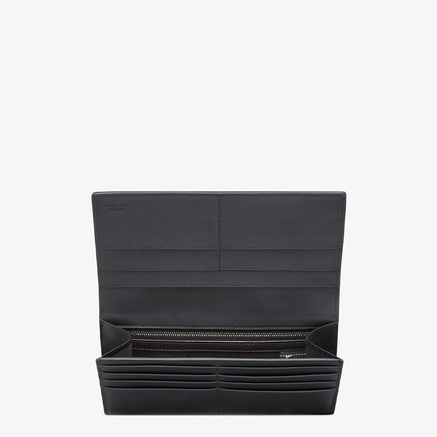 Black leather wallet - 3