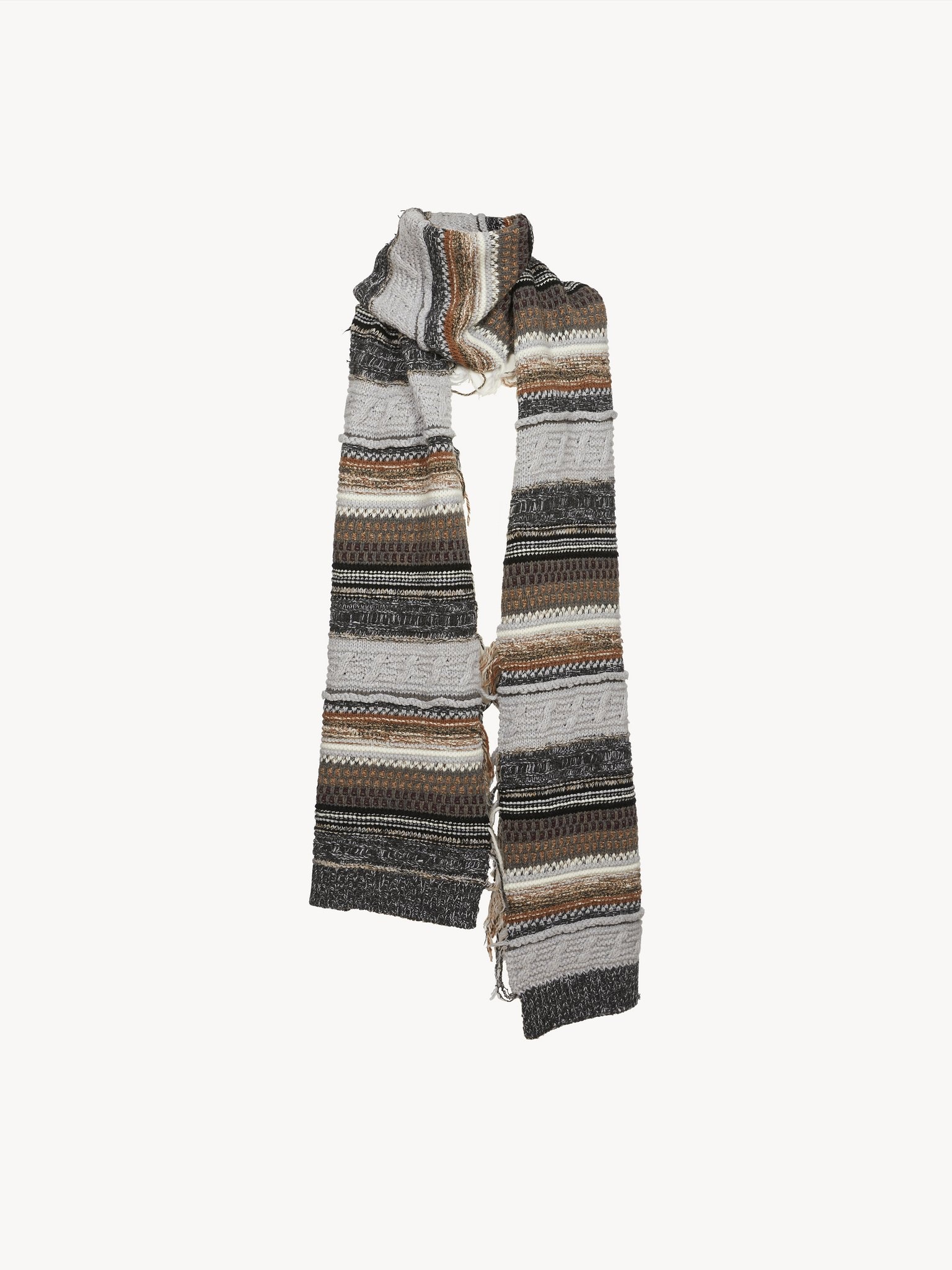 LONG WIDE SCARF - 3